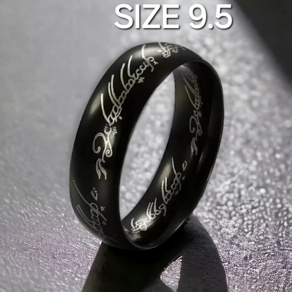 Lord Of The Rings Unisex The One Ring Size 9.5